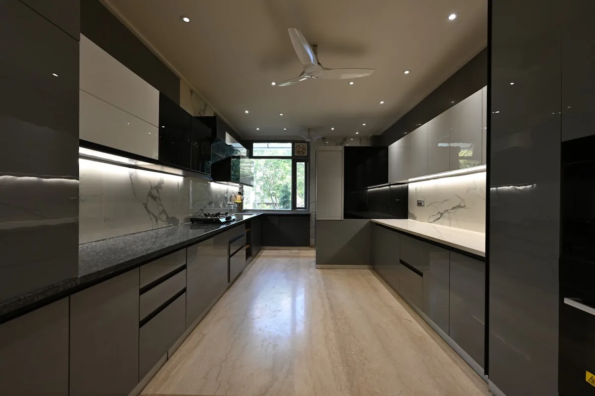 Industrial interior design style
